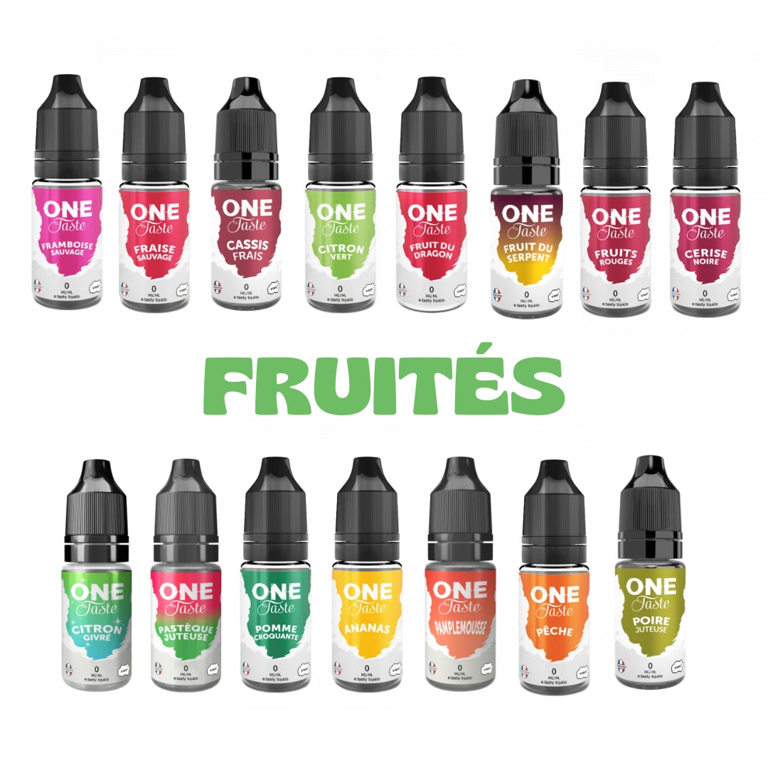 E-TASTY ONE TASTE One Taste - Fruités - 10 ml
